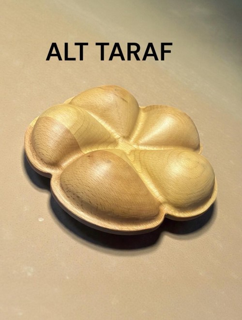 5 Bölmeli Masif Kayın Ahşap Çerezlik & Kahvaltılık Sunumluk – El Yapımı Doğal Ahşap Servis Tabağı 215 mm 5 Bölmeli Masif Kayın Ahşap Çerezlik & Kahvaltılık Sunumluk – El Yapımı Doğal Ahşap Servis Tabağı 215 mm