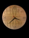 Ahşap Roma Rakamlı Duvar Saati
