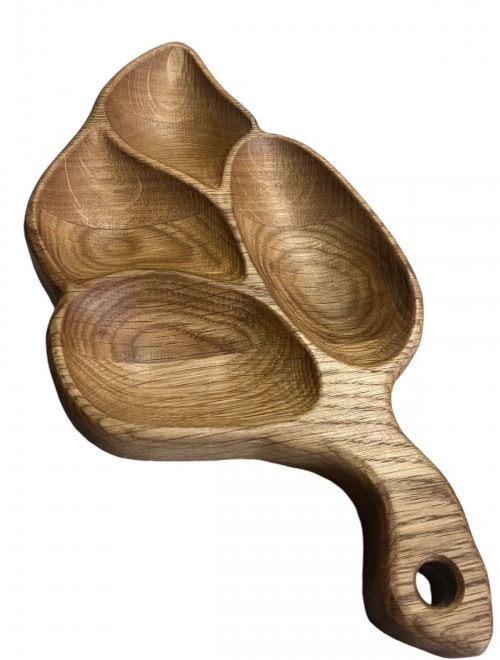 Meşe ağacından çerezlik, sunumluk,şekerlik,ikramlık