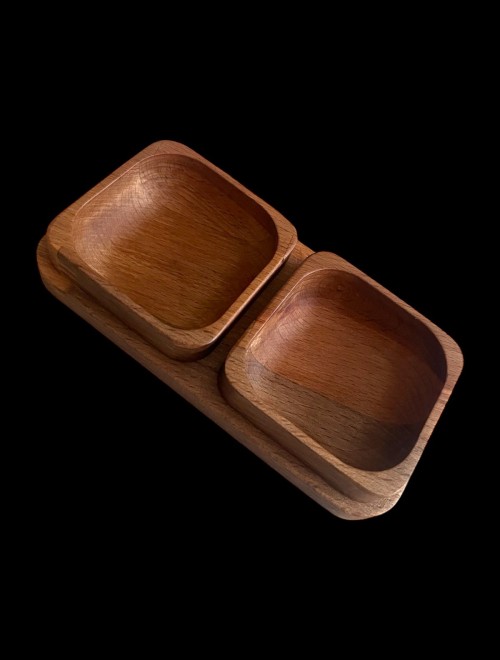 El Yapımı Ahşap Sunum Kasesi – Çerez, Peynir, Zeytin ve Reçel İçin Şık ve Fonksiyonel Tasarım