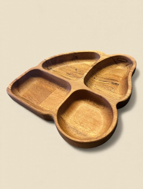 dört Bölmeli Doğal Masif Ahşap Sunumluk | Organik Yağlı El Yapımı Çerezlik – Aydahşap Özel Üretim dört Bölmeli Doğal Masif Ahşap Sunumluk | Organik Yağlı El Yapımı Çerezlik – Aydahşap Özel Üretim