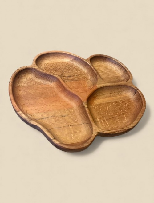 Minimalist 4 Bölmeli Masif Ahşap Sunumluk | Doğal Organik Yağlı Çerezlik – Aydahşap El Yapımı Minimalist 4 Bölmeli Masif Ahşap Sunumluk | Doğal Organik Yağlı Çerezlik – Aydahşap El Yapımı