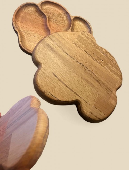 Minimalist 4 Bölmeli Masif Ahşap Sunumluk | Doğal Organik Yağlı Çerezlik – Aydahşap El Yapımı Minimalist 4 Bölmeli Masif Ahşap Sunumluk | Doğal Organik Yağlı Çerezlik – Aydahşap El Yapımı