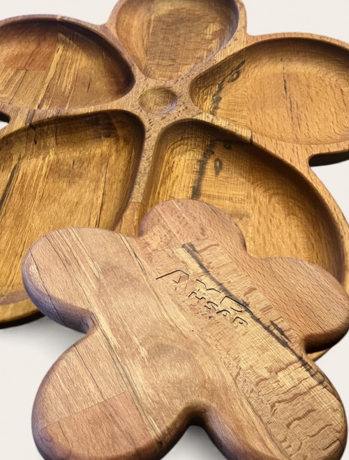 5 Bölmeli Masif Kayın Ahşap Çerezlik & Sunumluk – 24x24 cm | Doğal ve El Yapımı 5 Bölmeli Masif Kayın Ahşap Çerezlik & Sunumluk – 24x24 cm | Doğal ve El Yapımı