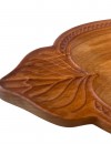 Doğal Ahşap Yaprak Desenli Servis ve Sunum Tabağı – El Yapımı, Çok Amaçlı Doğal Ahşap Yaprak Desenli Servis ve Sunum Tabağı – El Yapımı, Çok Amaçlı